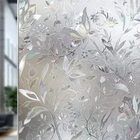 3D Matte Fenster Film Glas Dekorative Uv Fenster Aufkleber Datenschutz Gefrostet Selbst Klebe Film Fenster Aufkleber Für Glas