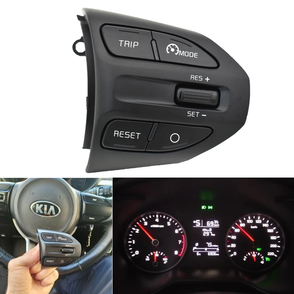 Кнопка рулевого колеса для KIA K2 RIO 2017 2018 2019 X LINE кнопки Bluetooth телефон круиз контроль
