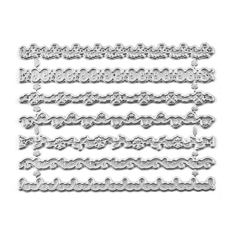YaMinSanNiO Dies цветок кружева рамки металла резки штампы Обложка для DIY Фотоальбом для скрапбукинга штамп для теснения с вырезами трафарет