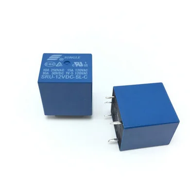 10 шт./лот SRU | реле SRU-12VDC-SL-C 10A 250VAC 30VDC 5 футов