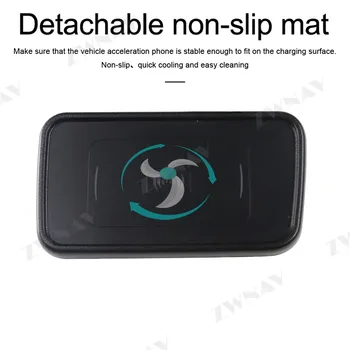 

QI Car wireless charger for Honda ELYSION (rear armrest charging bottom cas)2016 2017 2018 Wireless Charging Car Phone Holder