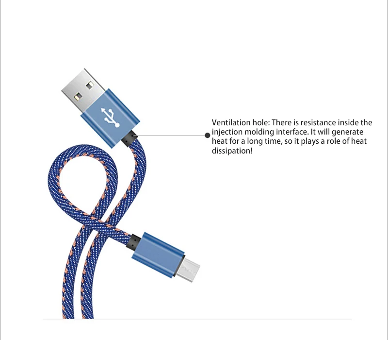 Быстрая зарядка USB кабель для IOS TYPE C Android микро мобильный телефон джинсовая Дата линия кабель для Iphone samsung XIaomi Oppo huawei