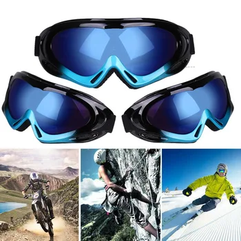 

Colorful Goggles Adult Children Single Layer Windproof Sand-proof Outdoor Protective Sports Motorcycle Riding Glasses Eyewear