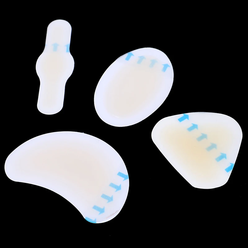 Silicone Gel Anti-wearing Heel Sticker Pedicure Patch Adhesive Hydrocolloid Gel Blister Plaster Foot Care Tool Women High Heels