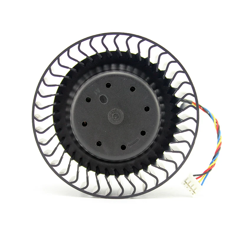 Для DELTA BFB1012SHA01 DC 12V 2.4A Reference R9 390x турбо вентилятор охлаждения