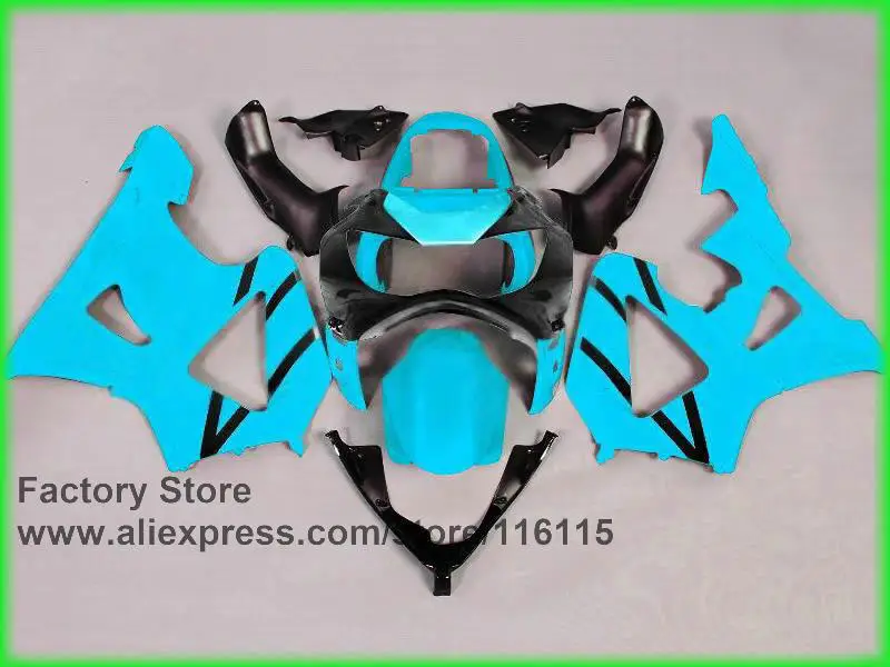 OEM пластиковый комплект обтекателя мотоцикла для HONDA CBR 929 обтекатели 2000 2001 CBR900RR светло-голубые Обтекатели комплекты