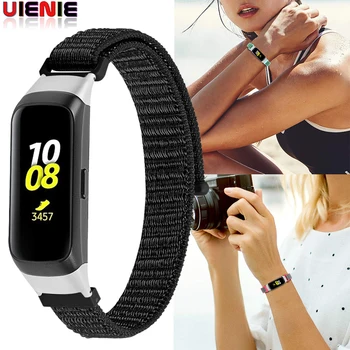 

New UIENIE Strap for Samsung Galaxy fit SM-R370 Soft Nylon Sport Loop Replacement Watch Band Strap Wrist strap Bracelet