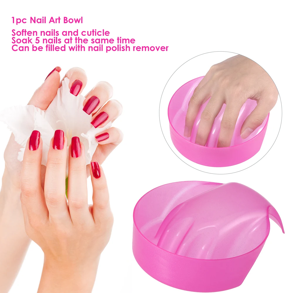 1 шт. лоток для удаления лака с ногтей | Красота и здоровье