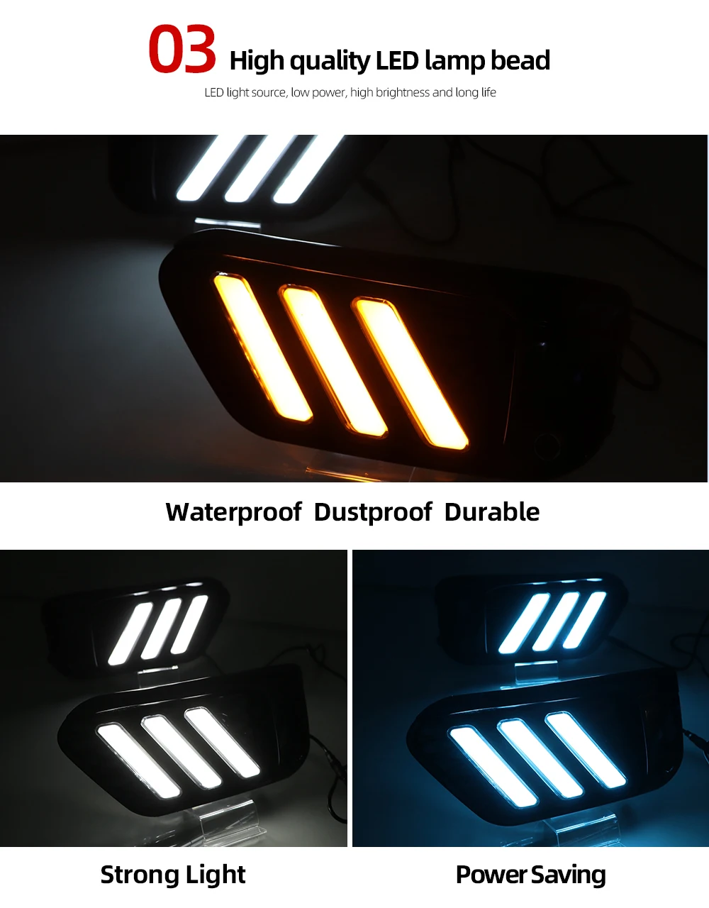 速--8-宝马X1三色野马款流光转向日行灯--英_09