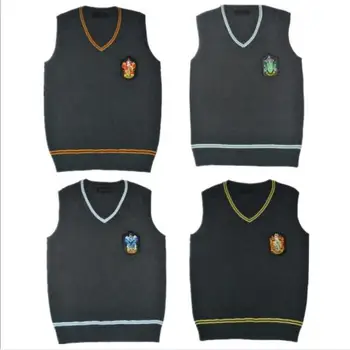 포터 코스프레 스웨터 데일리 의류, 헤르미온느 스카프 의상, 교복 넥타이, 어린이 성인 대학 스타일 풀오버 파티