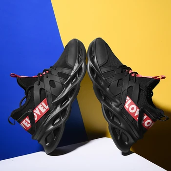 

Men Chunky Sneakers Men Vulcanized Shoes Breathable Big Size 39-46 Running Shoes Light Walking Shoes Mesh Non-slip Men Shoes