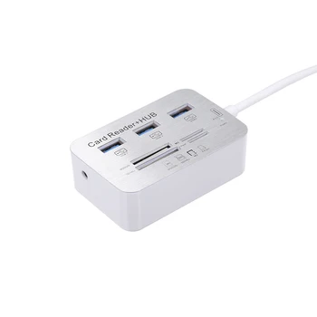 

All in One Card Reader USB 2.0 USB 3.0 USB 3.1 USB C Type C 3 USB3.1 Hub With MS SD M2 TF for PC
