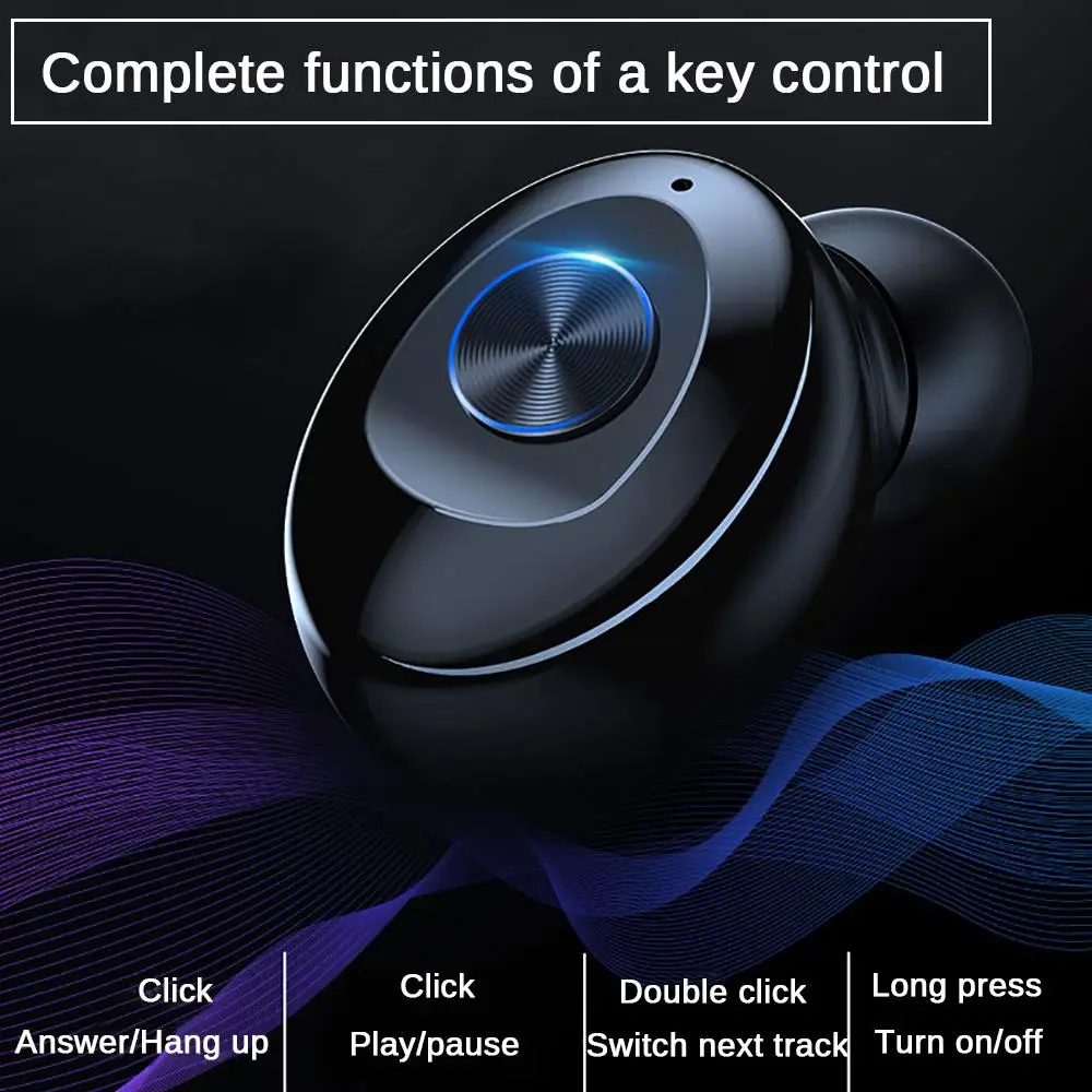 XG12 TWS наушники Bluetooth 5,0 спортивные наушники беспроводное соединение совместимы для мобильного телефона планшета ноутбука