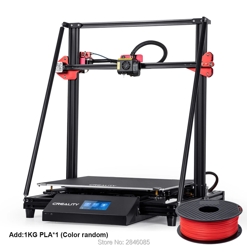 CR-10 Max Add 1KG CREALITY 3D CR-10 Max BL датчик автоматического выравнивания принтер 4,3 дюймов сенсорный ЖК-дисплей Печать накаливания обнаружения MeanWell power - Цвет: CR-10 Max Add 1KG