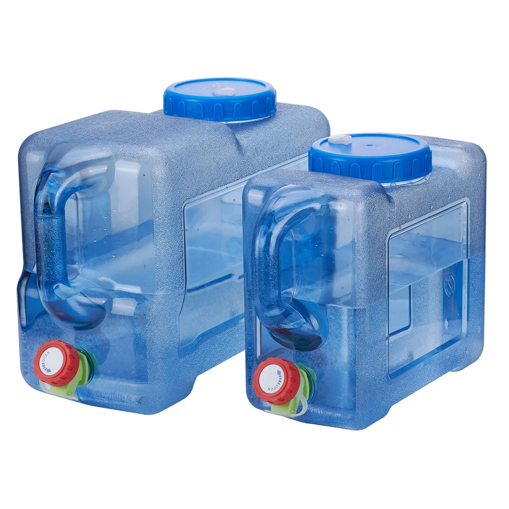 12 Litre Drinking Water Jerry Can With Tap Food Safe Material Camping Caravan 