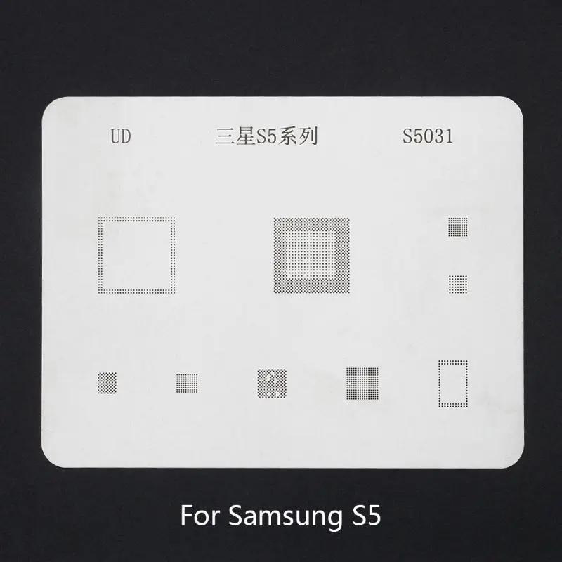 F 1 шт. IC чип BGA трафарет наборы набор припоя шаблон для samsung S8 Edge/S7/S7 Edge/S6/S6 Edge/S5/S4/S3/A.J/Note6/Note5/No - Цвет: F