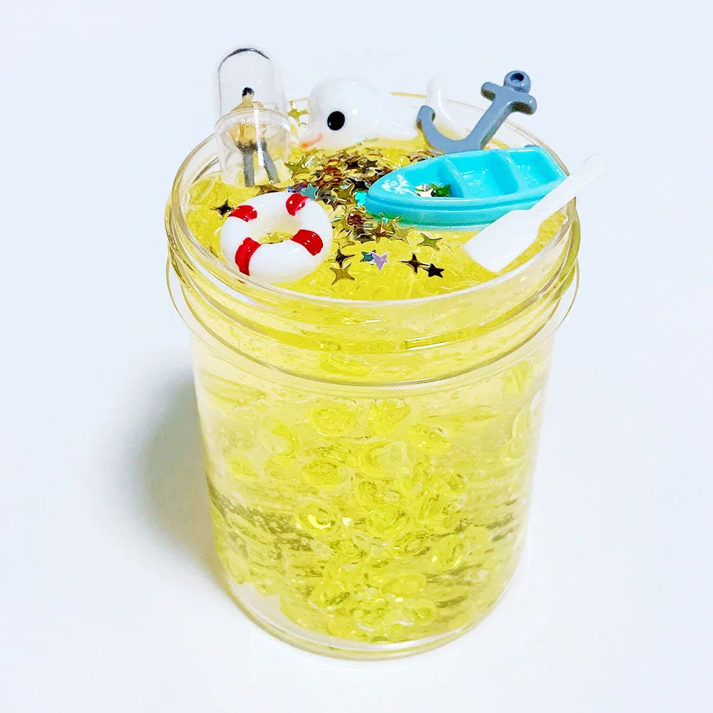 JIMITU персональный океан серии слизи Кристалл грязи DIY раменская глина Pokes Mud Puzzle