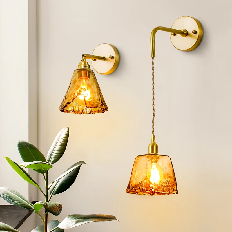 Nowoczesne luminaria liny korytarz korytarz sypialnia lampara pared