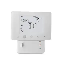 WiFi & RF беспроводной комнатный термостат настенный газовый котел Отопление дистанционная регулировка температуры контроллер для Alexa & Google home