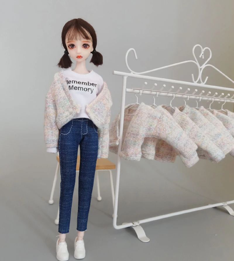 1 шт. кукла Blyth одежда с длинным рукавом вязаное пальто для Licca Pullip Barbies ob24 Blyth 1/6 аксессуары для кукол одежда