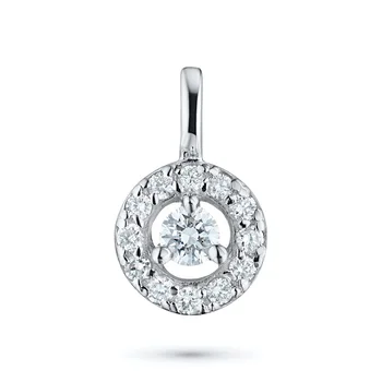 

Pendant made of white gold with diamonds e0901pd10163700