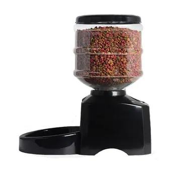 

Dog feeder 5.5-liter recordable pet automatic feeder bowl cat feeder three meals regular quantitative