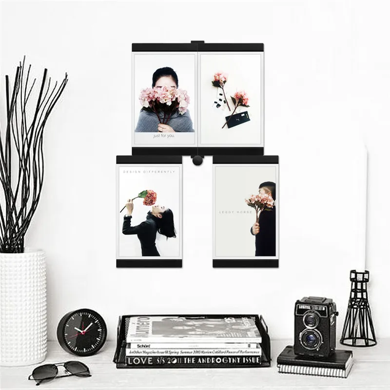 Мульти-рамка фоторамка высоко настенная DIY коллаж фоторамка с магическим модулем домашний декор многофункциональные фоторамки набор