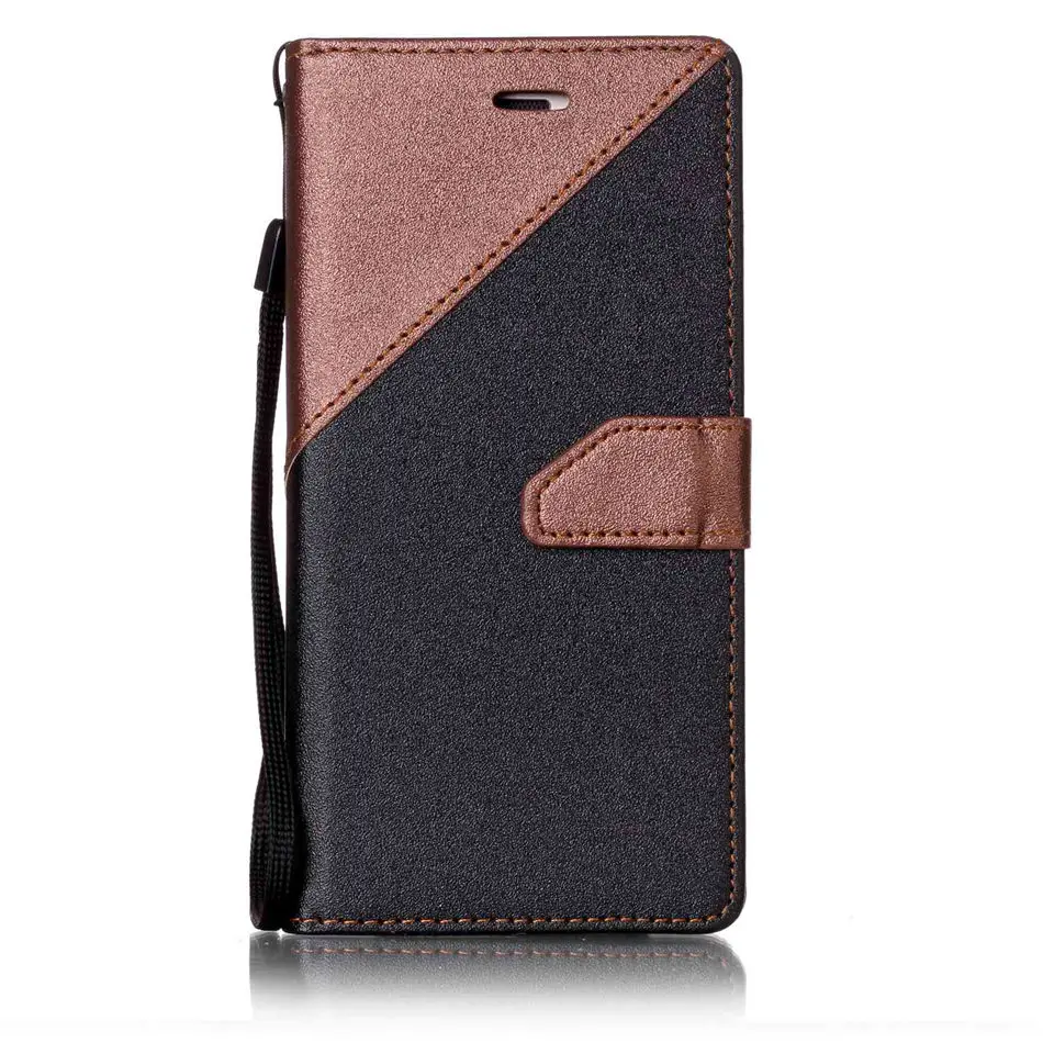 Brown P30 Lite хит Цвет бумажник чехол для huawei Y9 Y7 Y6 Y5 классный матовый чехол сумка P30 Pro P9 Lite P8 Lite GR5 DP09E - Цвет: Brown