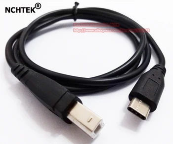 

NCHTEK Type C male to USB B Male Connector Date Cable For OTG Smart Android Phone Tablet Computer etc. 1M/Free Shipping/10PCS