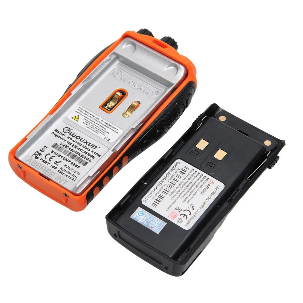 Wouxun KGThe Wouxun KG-UV9D Mate is Upgrade version KG-UV9D Plus, High Power 10Watt, With 3200mAh  Battery, First use of orange 5