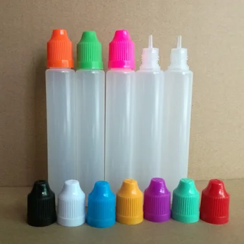 

20pcs 30ml Long Style Dropper bottle with Childproof cap and long fine tips Empty Pen Shape E liquid E juice vape Container C04