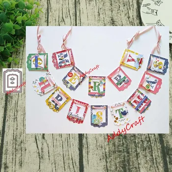 

Tag Metal Cutting Dies cut die mold decoration Scrapbooking paper craft mould punch stencils