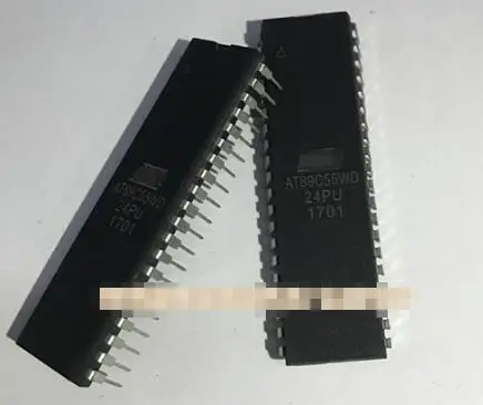 Бесплатная доставка 100% Новый оригинальный AT89C55WD-24PU AT89C55WD DIP40