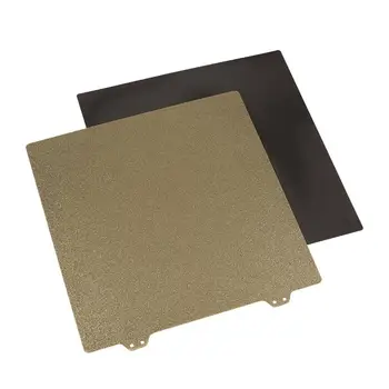 

300mm Double Sided Textured PEI Powder Coated Steel Plate + Magnet Sticker for CR-10 10S 3D Printer Accessory