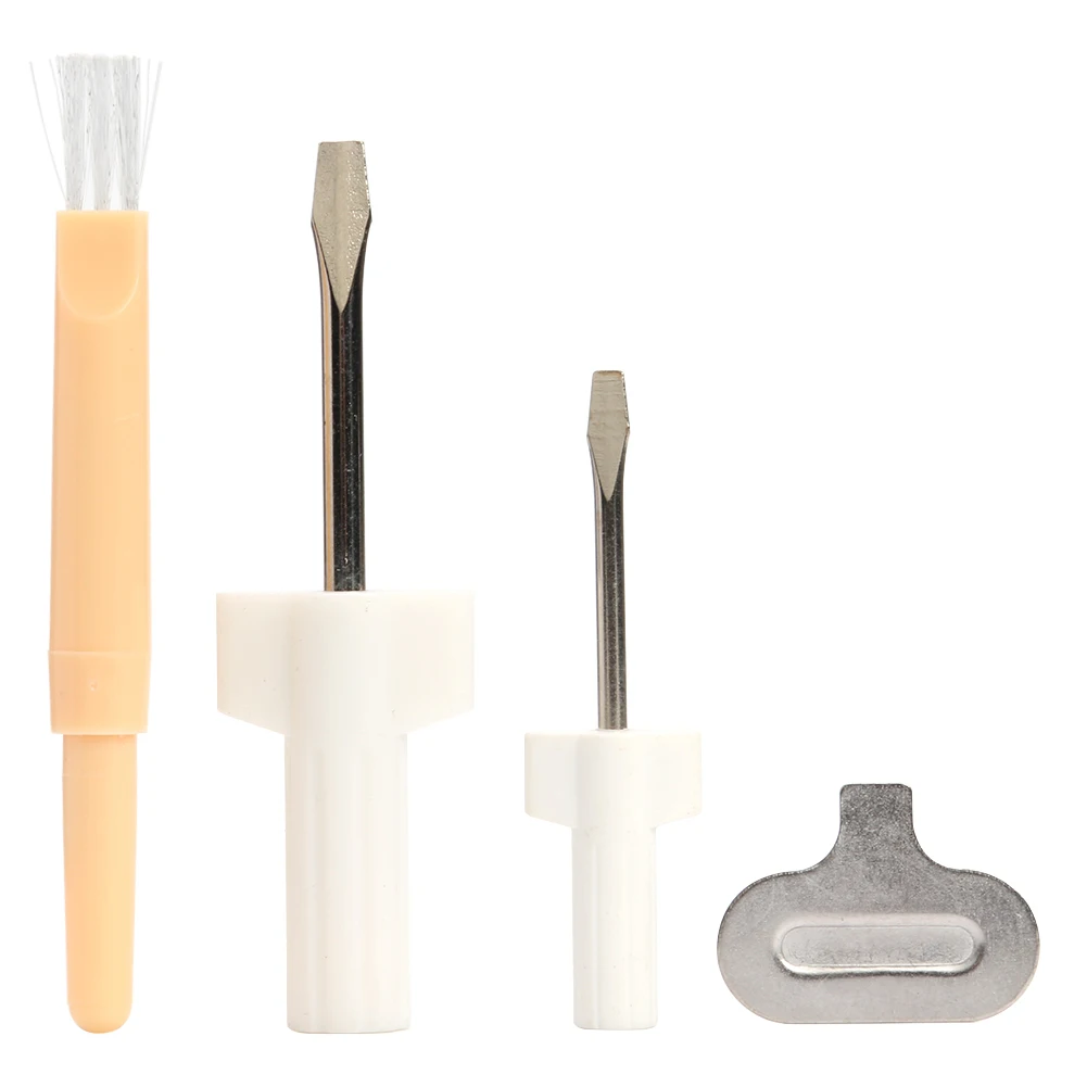 Набор чистящих щеток для шитья инструменты ремонта игольчатой пластины отвертки