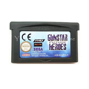 

Gunstar Future Heroes Video Game Cartridge Console Card for Nintendo GBA Series Consoles EUR Sticker Version