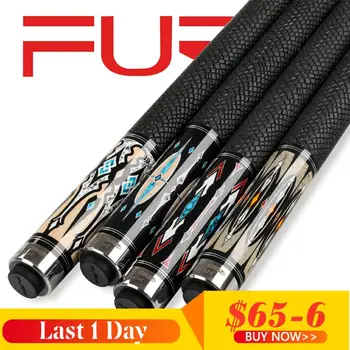 

FURY DX-1/4 Pool Cue 12.5mm Tiger Tip HT2 Maple Shaft XTC Ferrule Quick Joint Billiards Handmade Piano Paint Grip Play Stick Kit