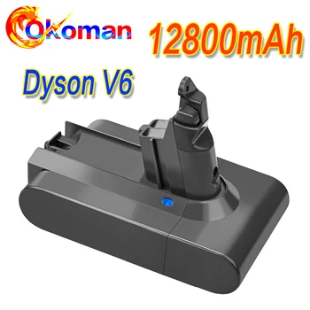

Dyson V6 12800mAh 21.6V 12.8Ah Li-ion Battery for DC58 DC59 DC61 DC62 DC74 SV09 SV07 SV03 965874-02 Vacuum Cleaner Battery