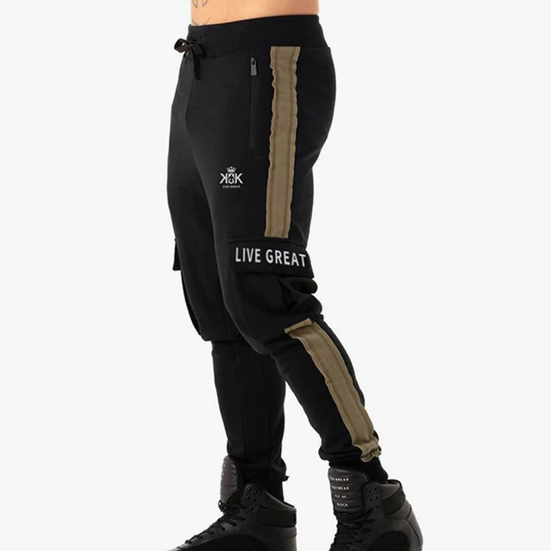 

Mens Joggers Pants Gym Fitness Sweatpants Streetwear Sportswear Training Workout Sport Trousers Running Pants Male Trackpants