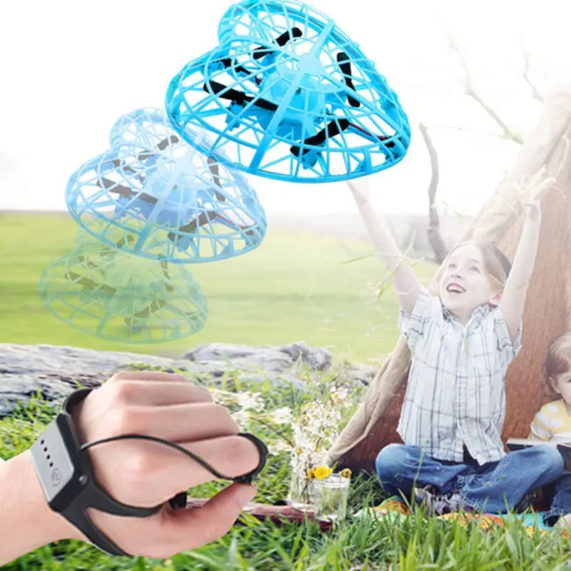 

Watch Remote Heart Shape Flying Mini UFO Drones Quad Induction Levitation Gifts