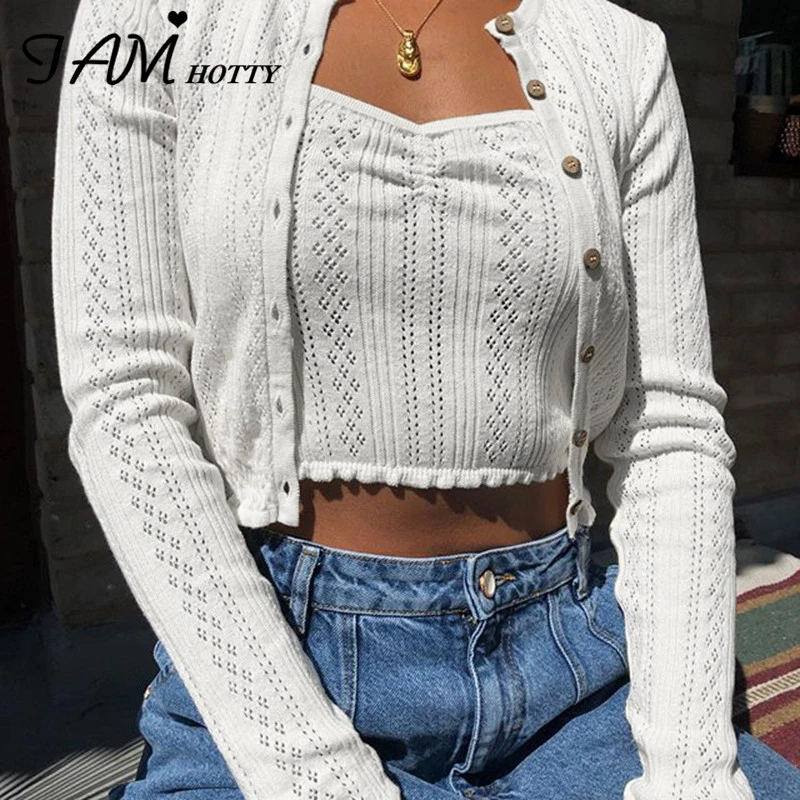 cami and cardigan set