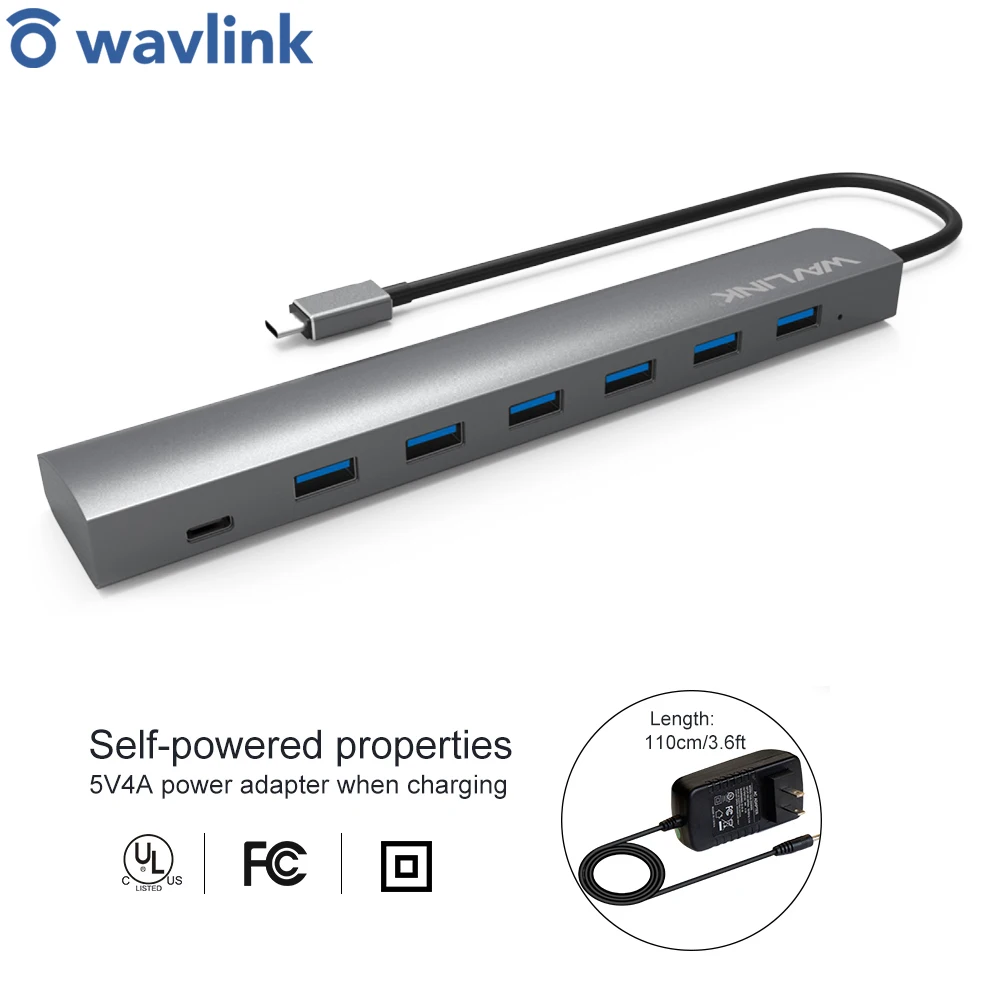 USB 3. 0 Type C до 7 портов 5 Гбит/с|usb hub|port usbport usb hub |
