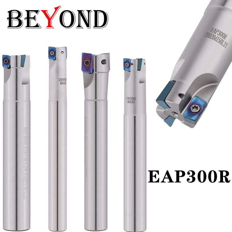 

BEYOND CNC Right-Angle Milling Cutter Shank BAP/EAP300R Indexable End Mill Tool Holder C10 C12 C16 C20 10 12 14 16 20mm APMT1135