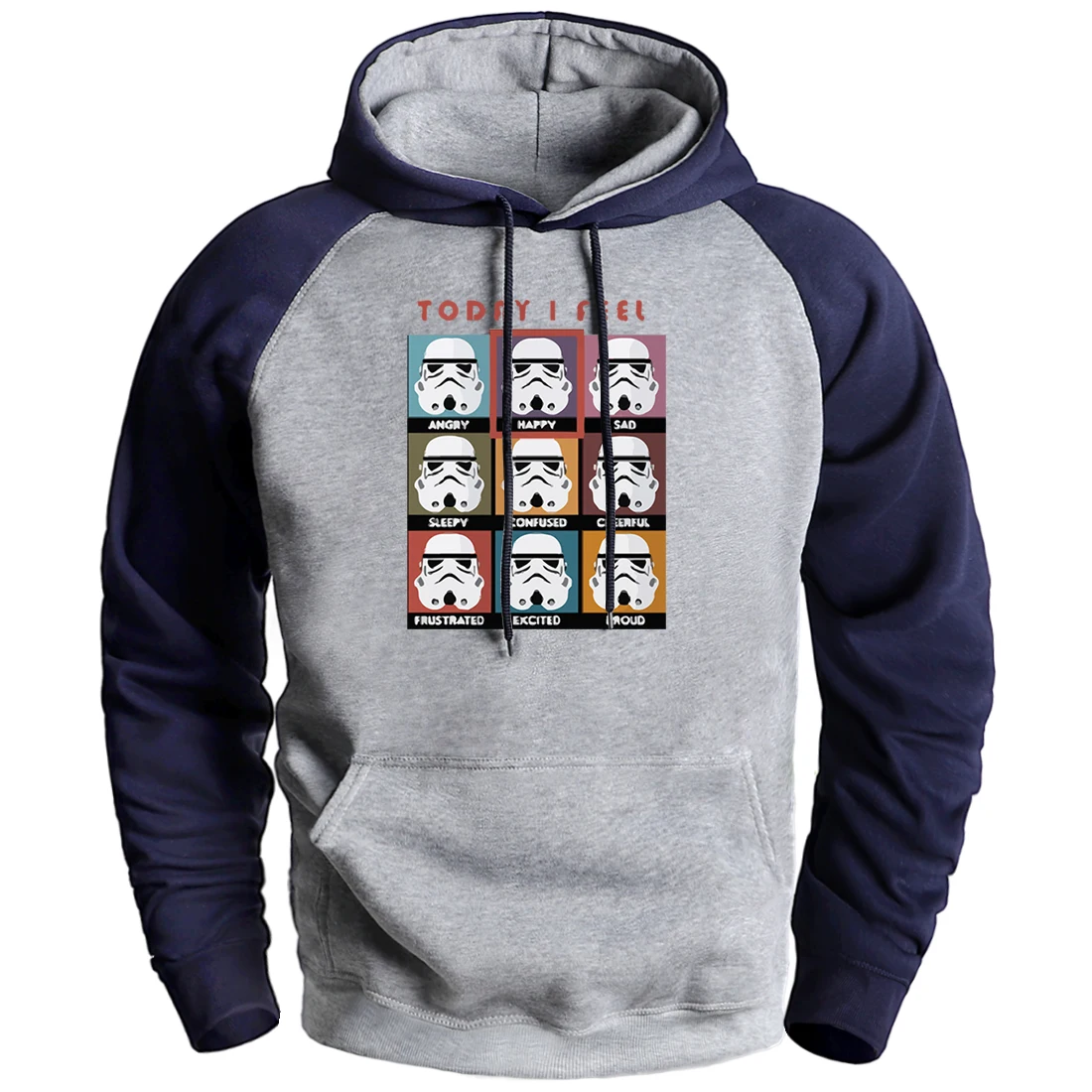 

Fashion Marvel Hoodie Today I Feel I Am Groot Hip Hop Hooded Sweatshirt Men Autumn Casual Raglan Streetwear Male Workout Hoody