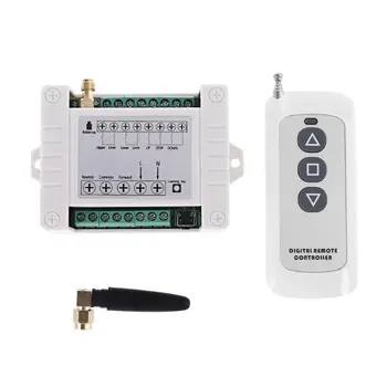 

DC12V-48V 3CH Wireless Remote Control Switch RF Relay Receiver Module Controller for Electric Gate Door Window