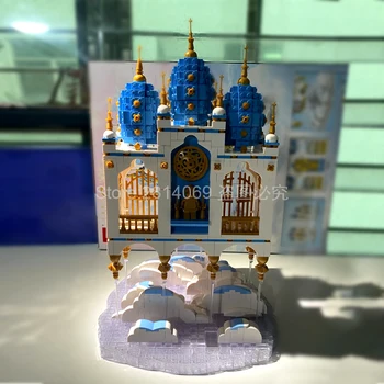 

In stock QL0959 2660pcs Advanced Model Street View Series SkyCastle Moc Building Blocks Bricks Kids Toys Gifts