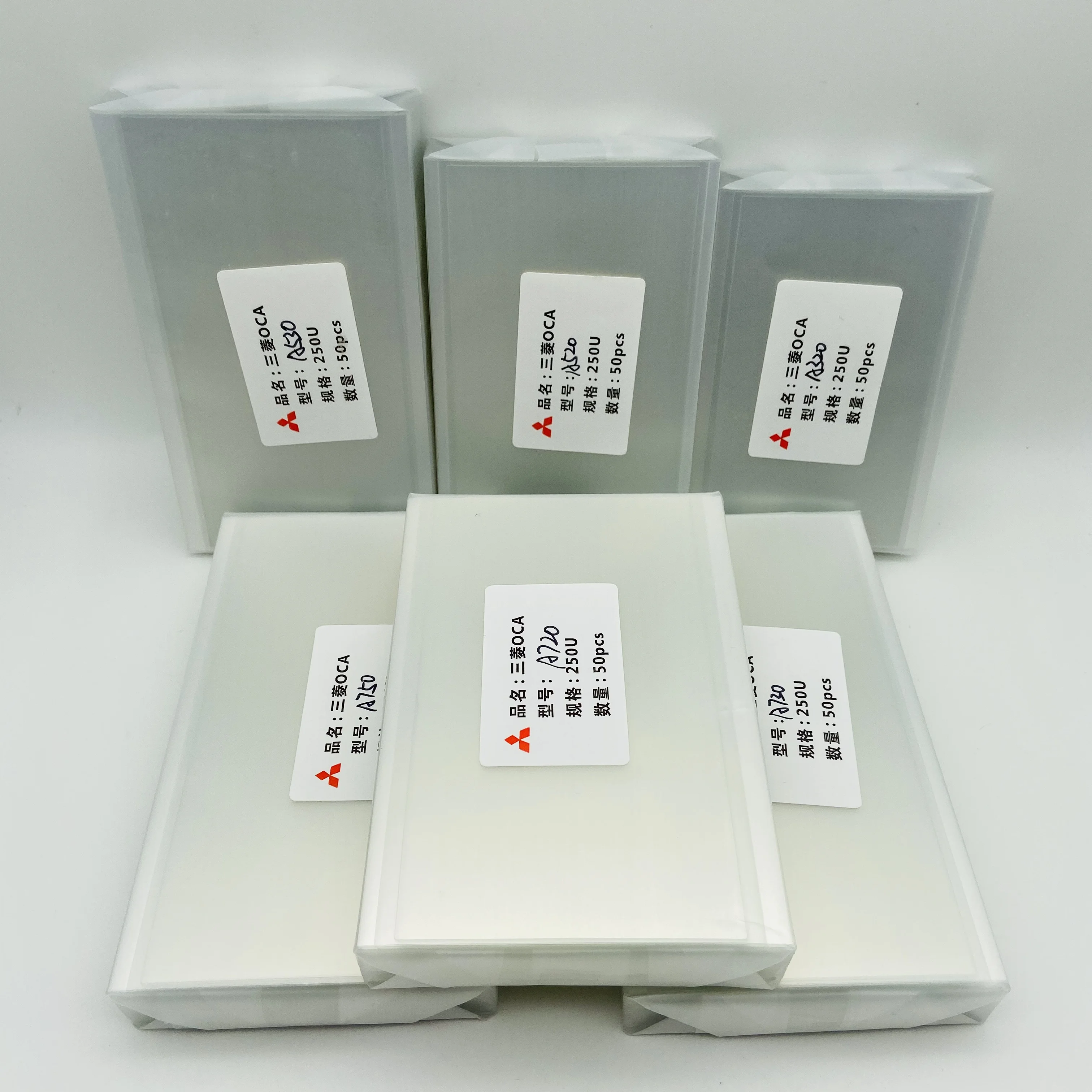 Клеевой полоской OCA(250um для SM A2 A3 A5 A6 A6plus A7 A8 A9 A310 A320 A510 A520 A530 A810s ЖК-дисплей для обоймы стекла ремонтный OCA пленка для защиты поверхности