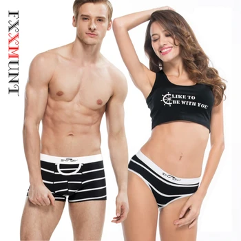 

Lovers Couples Underwear Boxer Shorts Men Calecon Ethika Men's Underwear Cotton Boxer Homme Panties Boxer Couples Underpants