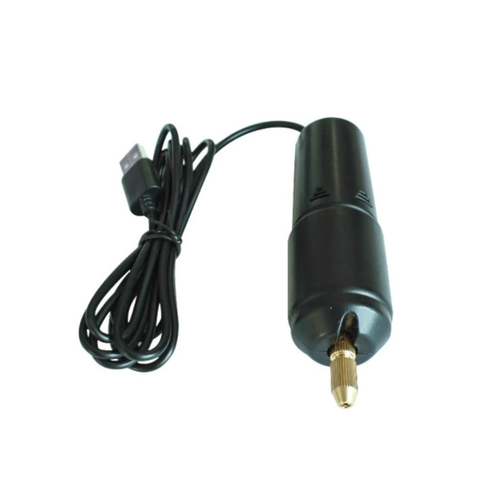 Electric Drills Mini Engrave Tools Portable Handheld Micro USB Jewelry Hand Drill with 3pc Bits DC 5V for Making DIY Wood Craft