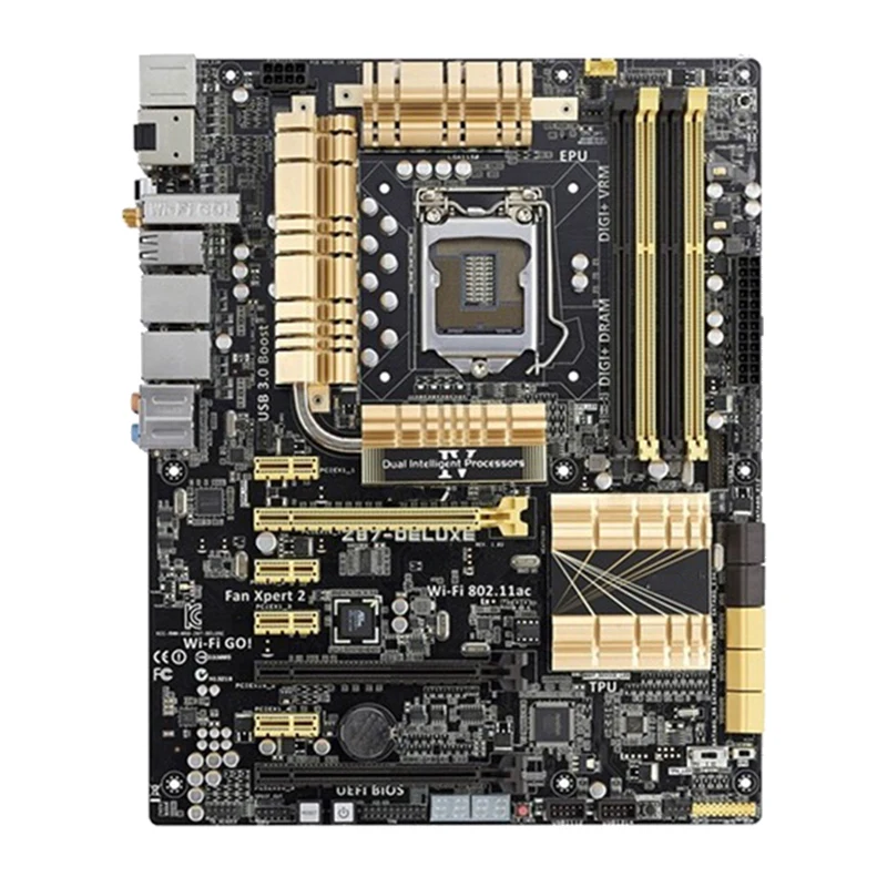 

For ASUS Z87-Deluxe Desktop motherboard Intel Z87 chipset LGA 1150 ATX DDR3 32GB SATA3.0 USB3.0 100% tested intact